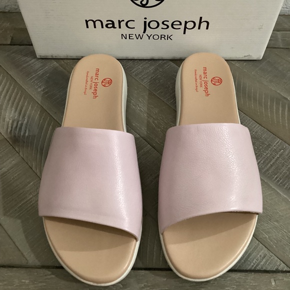 Marc Joseph New York Shoes - Marc Joseph New York Pink Women's Sandals